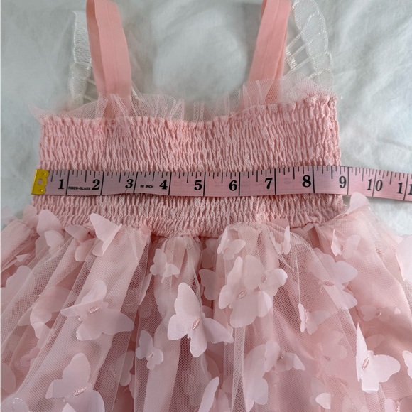 Matching Pink Butterfly Dresses Mommy and Me - Picture 6 of 14